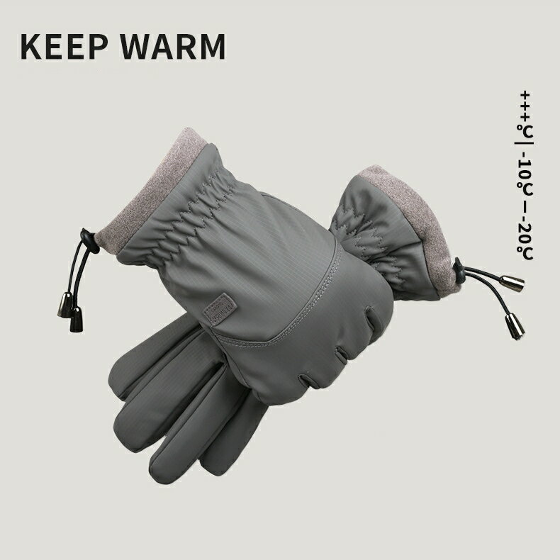 優れた保温性 厚手 手袋 防寒 グローブ 防水加工 サイクルグローブ 中綿 自転車グローブ サイクリング..