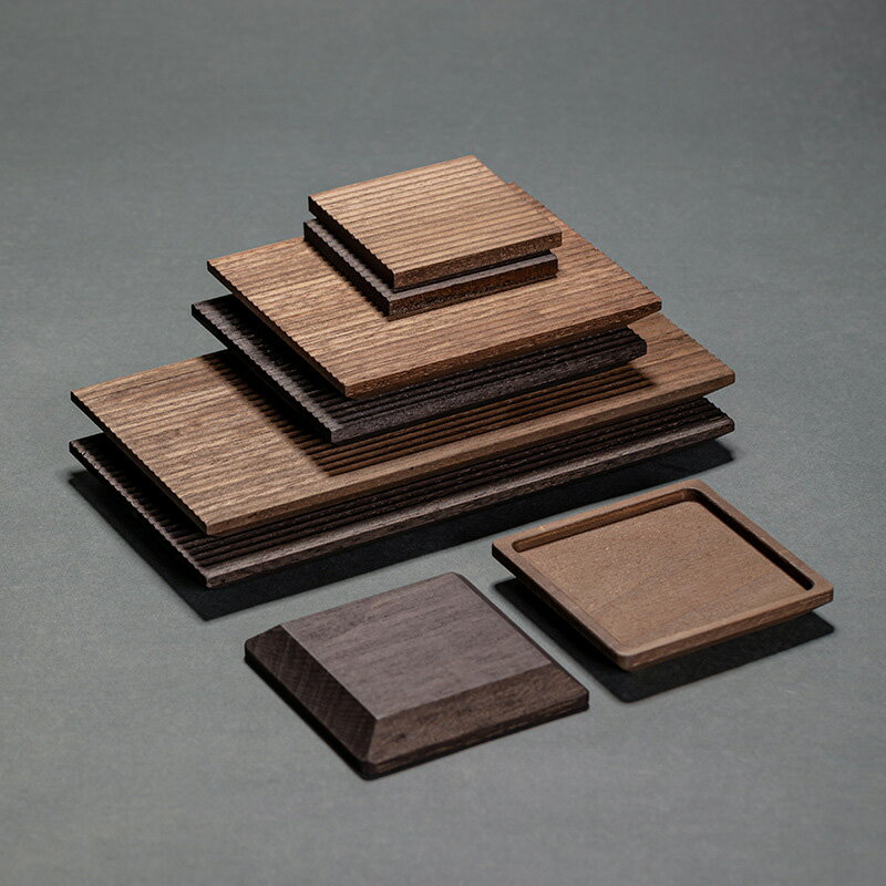 リピーター多数 木製 トレー 角型 膳プレート お盆 天然木製 長角膳 お盆 カフェトレー トレイ おしゃれ 小物収納 文房具収納トレイ ウッドトレーランチョンマット ナチュラル 高級感 羽反 ウールナット材 IwaiLoft【送料無料】