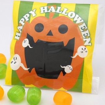 ハロウィン キャンディ 業務用 あめいろこづつみ〜ハロウィンVer.〜 3ケース（150袋）「大口割」対象商品（レビュー書き込みで次回あめプレゼント）