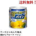 【賞味期限2025年2月】 はごろもフーズ 朝からフルーツパイン 190g ×24缶 缶詰 食品 送料無料