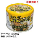 【エントリーで全品P10倍!】 極洋 さばみそ煮 160g × 24缶 【賞味期限2027.6.1】日本水揚げ原料使用 (加工地フィリピン工場) 缶詰 食品 さ...