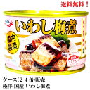 【8月全品P10倍!当店バナーからエントリー】極洋 国産 いわし 梅煮 145g × 24缶 【賞味期限2027.10.1】食品 送料無料 缶詰 イワシ 鰯 紀...