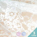 【20%OFF】【エントリー&買いまわりで最大P22倍 クーポン有り】2018N/Rラッセルレース両耳スカラップ 切り売り=1m単位 全3色 【メール便は3mまで】【楽天スーパーSALE スーパーセール】