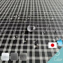《福袋対象C》2113撥水ペンシルチェック樹脂加工 切り売り=1m単位 全3色 【メール便は6mまで】