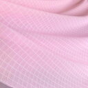 【10/1(水)限定 エントリー&リピート購入で最大P20倍 11%OFFクーポン有り】2181特価サッカージョーゼット格子柄 ピンク 切り売り=1m単位 【メール便は2mまで】【毎月1日はワンダフルデー】