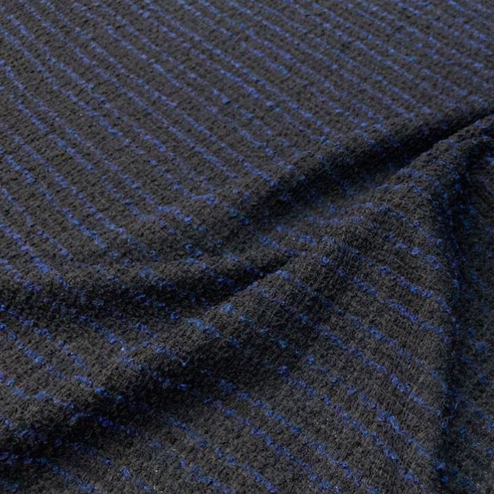 【ブラックフライデー 買いまわりで最大P21倍 クーポン有り】0065ツイード調ファンシージャージボーダ..