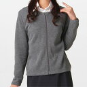 【SALE】カーディガン 丸首 レディース ナース 事務服 ユニフォーム 医療 ネイビー サックス グレー ピンク アイボリー M-3L ディーフェイズ C03