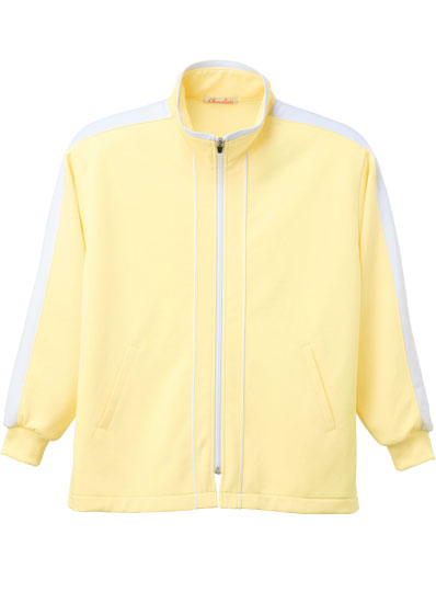 【5%OFFクーポン対象★11/25限定】介護 男女兼用 ジャージ ジャケット レディース メンズ パステルカラー イエロー ラベンダー ピンク オレンジ グリ...