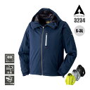 【5%OFFクーポン対象★6/30限定】作業着 ジャケット 長袖 ストレッチ 止水ファスナー 防風 メッシュ 3234 アタックベース ATACK BASE メンズ レディース ユニセックス S M L LL 3L 作業服 制服 ユニフォーム アウト