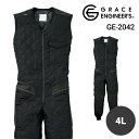【5%OFFクーポン対象★4/20限定】作業服 防寒着 つなぎ 続服 ツナギ インナー 酪農 農業 レディス メンズ ユニセックス GE-2042 GE2042...