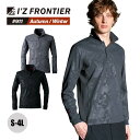 アイズフロンティア ポロシャツ 長袖 新作 秋冬 AW 2024 #911 IZ FRONTIER ジャガードエンボスストレッチ長袖ポロシャツ S M L LL...