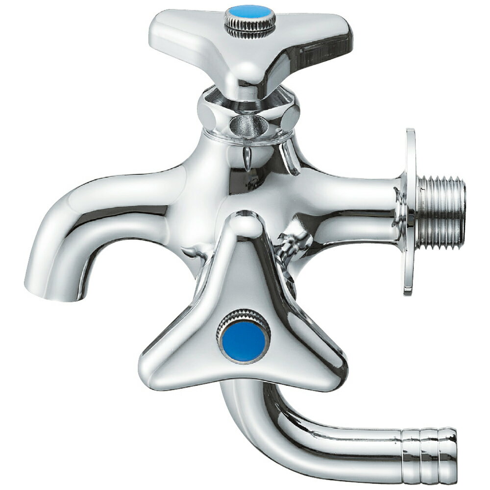 SANEI 散水用 二口横水栓 JF10A-13