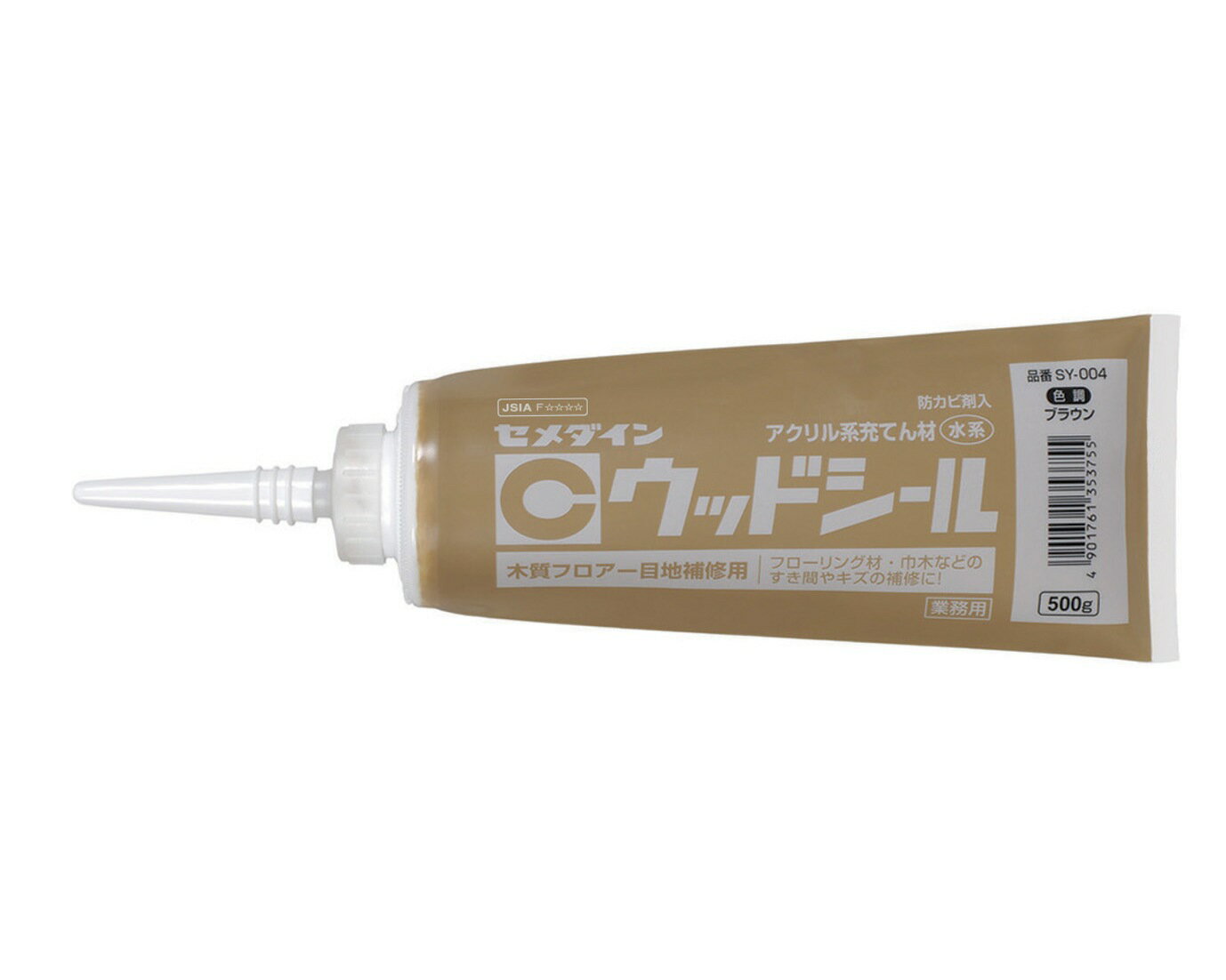 セメダイン ウッドシール 500g ブラウン SY-004 当社在庫品