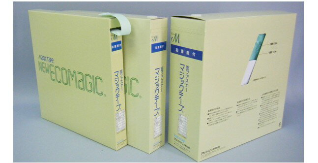 ワンタッチで止められ、引っ張るとはがせます。粘着剤付きの固定タイプ。必要な長さにカットしてご使用ください。オス側のフックタイプ。幅(mm)：50長さ(m)：25材質：本体 ポリエステル 粘着剤 ゴム系