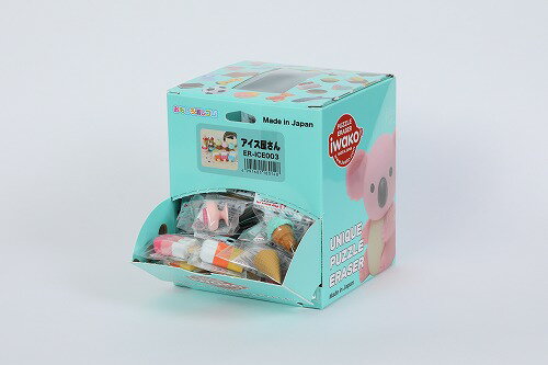 アイス屋さん消しゴム（60個入）【まとめ買い シリーズ 消しゴム 日本製 プレゼン...