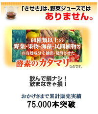 ★初回から当店最安値★老舗酵素屋ならではの高品質低価格安全低農薬無農薬・野菜ソムリエも認めた国産野菜で作られた酵素原液きせき(720ml)×2本ファスティングダイエット断食酵素ドリンク酵素液・送料無料代引手数料無料