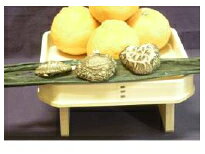 岩田三宝の足打 三宝 (木曽ヒノキ) 7寸 (神饌を載せる台) 三方 お膳｜アングル3