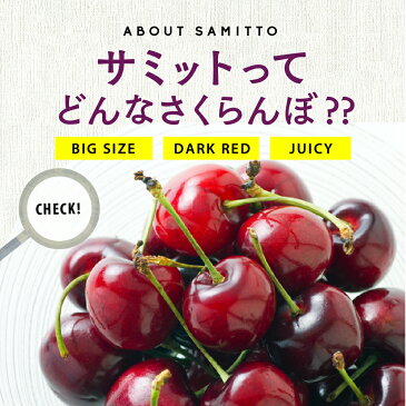 早割【7月中旬発送/予約】 サミット さくらんぼ 1kg (500g×2) 3L〜2Lサイズ 秀品 送料無料 北海道 余市 フルーツ 果物 訳あり じゃありません！ お取り寄せ グルメ お中元 御中元 ギフト 贈り物 くだもの 北海道産 プレゼント 旬 7月 予約販売 北海道応援 北海道物産展 食品