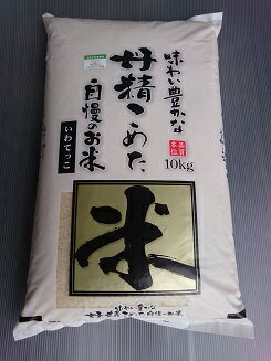 令和5年産★小笠原農園“いわてっこ”精米10kg慣行栽培★送