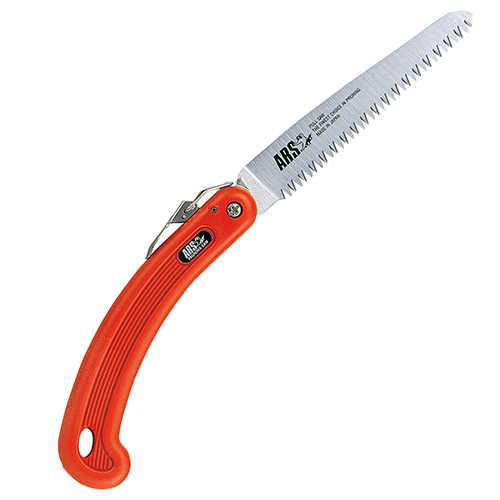 【メール便 可】アルス 剪定鋸 デラックス210 替刃式折込剪定鋸