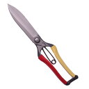 【メール便】 飛塚製鋏所 飛庄 片手刈込鋏 両刃 直刃 270mm 金止 PS-34 葉刈り専用(4)