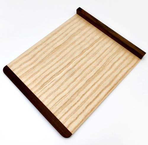 本職用 越前桐 ウォルナット製 こま板 270mm×330mm×枕高約24mm 端噛付 日本製