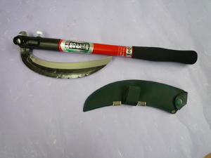 ホウネンミヤワキ 夢風 替刃式 折りたたみ鎌 180mm ゴムグリップ付 HROG-008