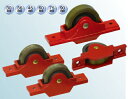 【メール便 可】 ヨコヅナ 鋳物枠ローラー戸車 袖平型 36mm RJC-0363 【1個】