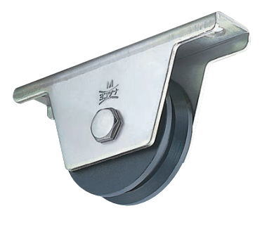 ヨコヅナ 鉄重量戸車 V型 60mm JHM-0605 【2個】