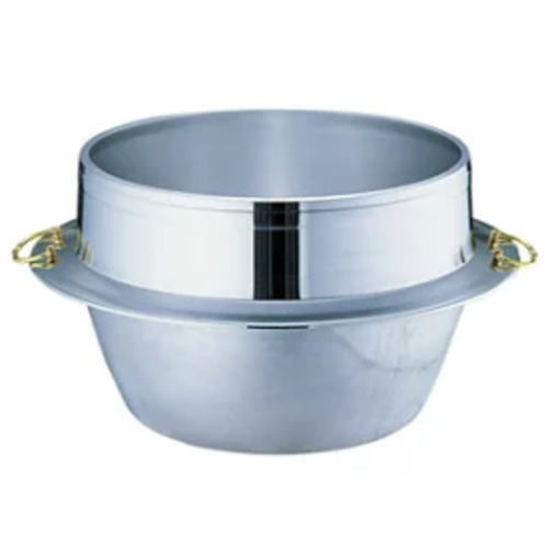 【訳あり】 ウルシヤマ金属 キング釜 カン付 32cm 4升4合焚 4.4升