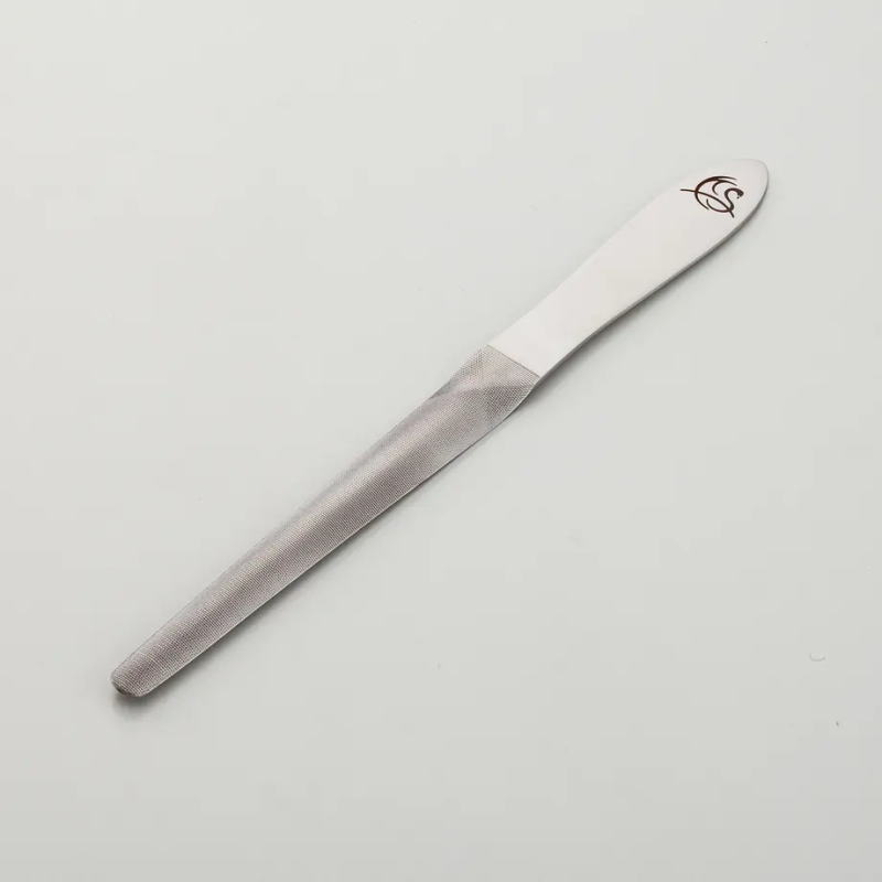 【メール便】 柄沢ヤスリ シャイニーシリーズ 爪ヤスリ 高級レザーケース付 日本製