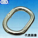 【メール便 可】 MM 水本機械 ステンレス 楕円リンク 5mm RO-5 【1個】