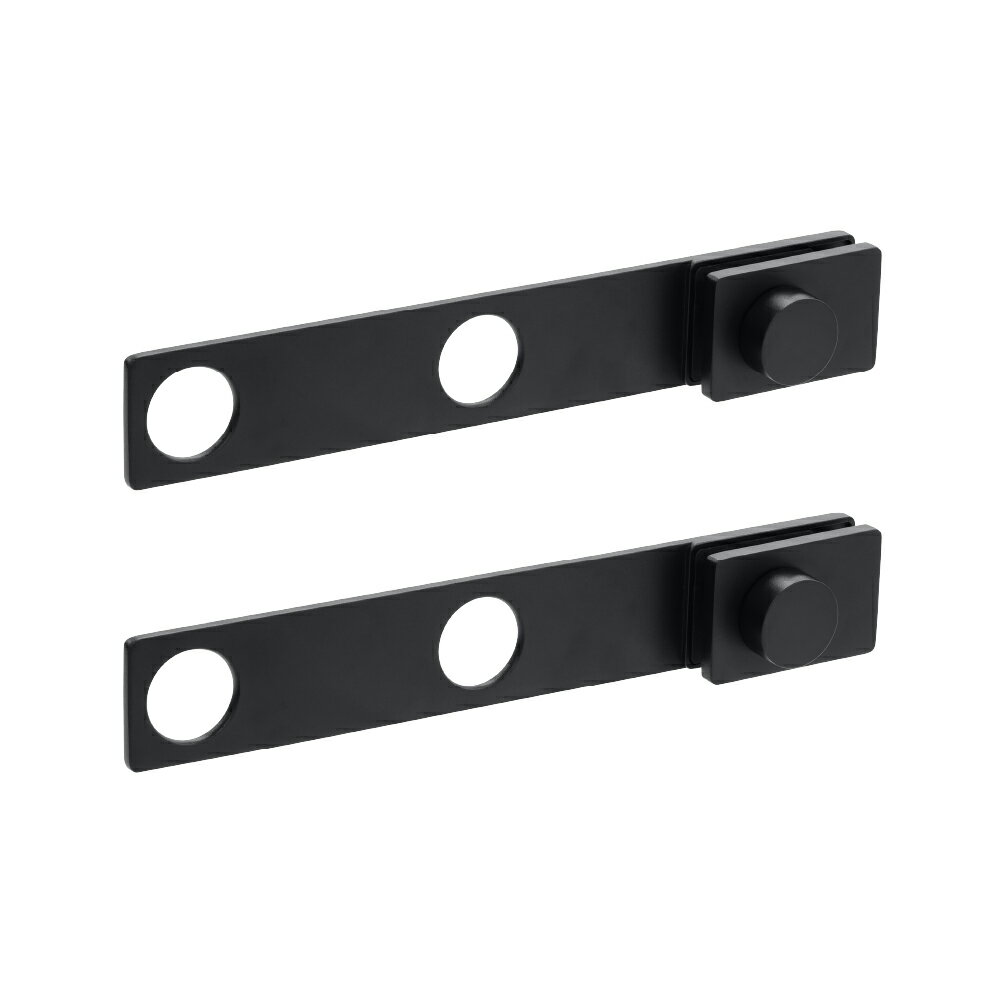 FIRST PRO 屋外用延長物干金物 HOSTAS ホスタス HSTS-BK ブラック 1セット(2本)