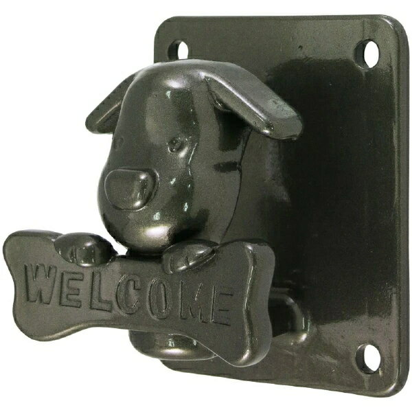 ひめじや ステンレス 壁掛わんこフック WAN-3BR ブロンズ 茶 【1個】