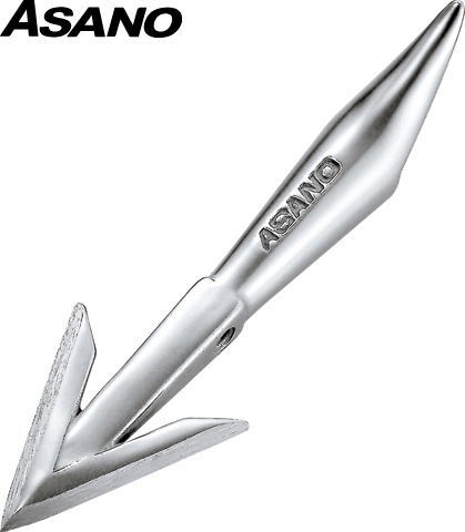 【メール便 可】【8個まで/1梱包】 浅野金属工業 ASANO ステンレス銛 (モリ) モリッパ AK6403