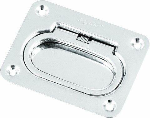 【 メール便 可 】 浅野金属工業 ASANO 船舶艤装品 フラッシュリフティング ばね付 AK3744