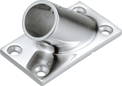 浅野金属工業 ASANO 船舶艤装品 パルピット金具 アングルベース 22 (45°) AK2470