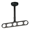 川口技研 軒天用ホスクリーン Z-104-DB ダークブロンズ 1本シャフトタイプ 430mm 1セット