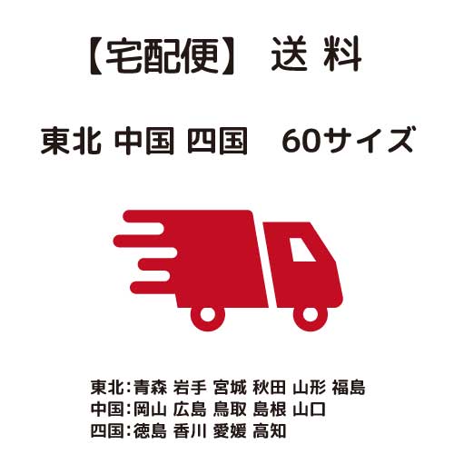 宅配料金-東北 中国 四国60サイズ