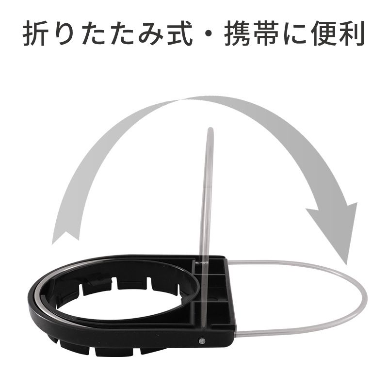 【SSありがとう★20時〜300円OFF対象】キャンピングムーン（CAMPING MOON） スタビライザー カートリッジホルダー CB缶ガス缶 カセットボンベ 安定台 スタンド ガス缶ホルダー キャンプ コンパクト 折りたたみ ホルダー 軽量 ガスカートリッジ台 ST-W プレゼント iwiss-10003067 IWISS TOOLs 楽天市場店 サンプル画像3