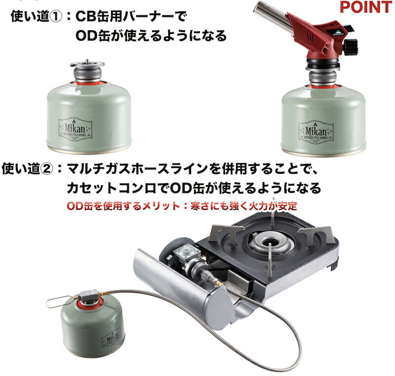 【 マラソン期間P2倍 送料無料 】 CB缶 ⇄ OD缶 互換アダプター ねじ込み磁石式 変換アダプタ ガスツール イワタニカセットコンロにも対応 送料無料 お得 ソロキャンプ アウトドア 車中泊 燃料 ガス【Z13M/Z21】通販格安セール情報 楽天 通販