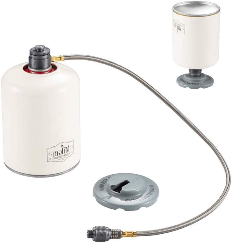 【 マラソン期間P2倍 送料無料 】 ツーウェイアダプターバーチカル ガス分岐アダプター 2WAY-1-IN-1 ガスアダプタ ソロキャンプ 車中泊 登山 お得 送料無料 【Z28】