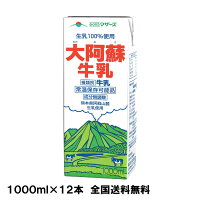 【本日限定！複数買い・併せ買い最大5％OFFクーポン有り】大阿蘇 牛乳 1000mlx2ケ...