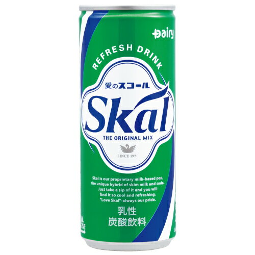 デーリィ 南日本酪農協同株式会社 スコール缶 250ml×40本 (20本×2箱)