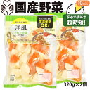 国産野菜 洋風野菜 ミックス 320g×2