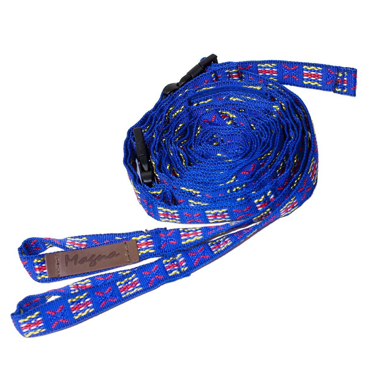 ハンギングチェーン 送料無料 カラビナ 10個付き デイジーチェーン キャンプ の小物整理に 250cmタイプ 青色通販格安セール情報　楽天　通販