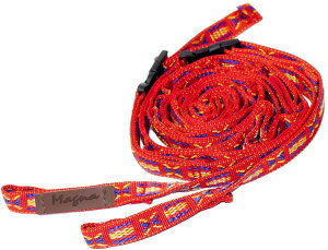 ハンギングチェーン 送料無料 カラビナ 10個付き デイジーチェーン キャンプ の小物整理に 140cm-最長250cmまで 調節可能 赤通販格安セール情報 楽天 通販