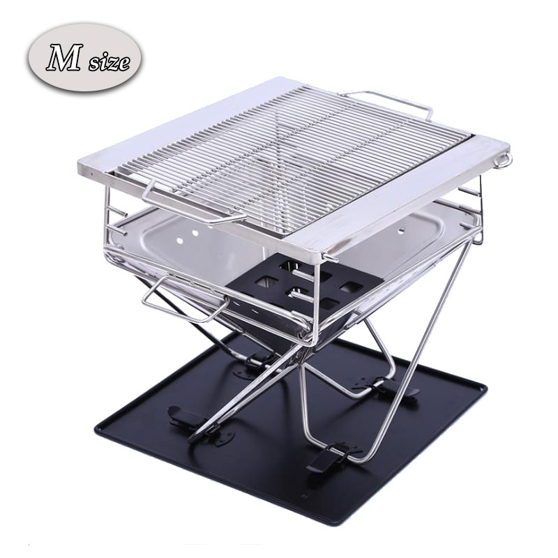 MAGNA(マグナ) ファイアグリル 高さ5段仕上げ 焚火台 M バーベキューコンロ スターターセット 収納ケース 焼網も ステンレス製 3-4人用通販格安セール情報 楽天 通販