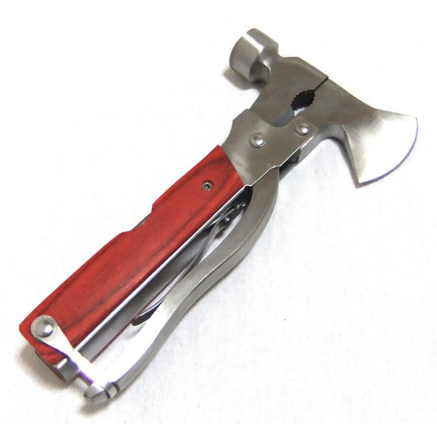 MAGNA(マグナ) マルチツール ハンマータイプ 多目的 プライヤー フィッシング 十徳ナイフ 万能ナイフ 車載用 工具 多機能 ハンマータイプ ナイフ アウトドア