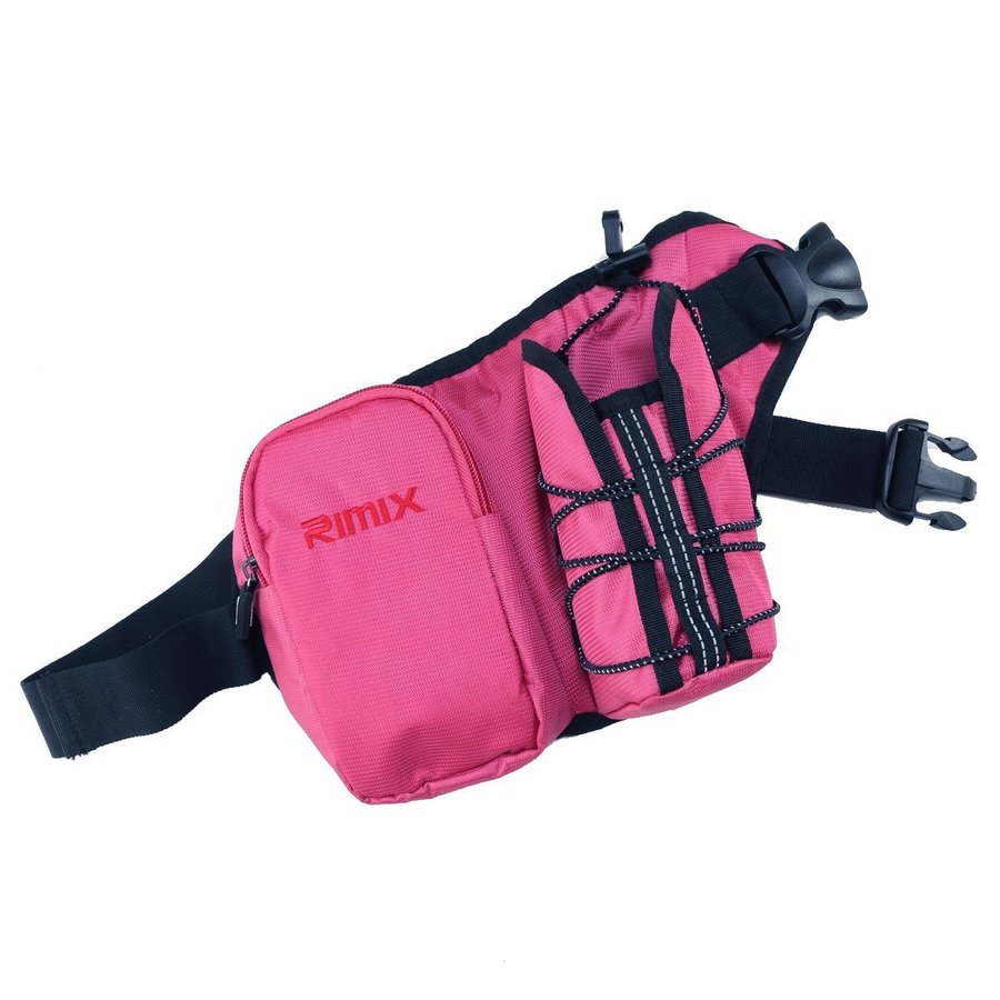 【お得なクーポン配布中】RIMIX ボトルポーチ 軽量 135g ウエストバッグ ボトルホルダー ランナーポーチ セット ピンク